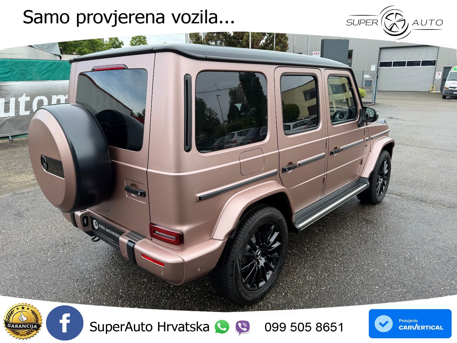 Mercedes G 500 Long V8 (422 KS) 4MATIC 9G-TRONIC LED+GR SJED+ACC