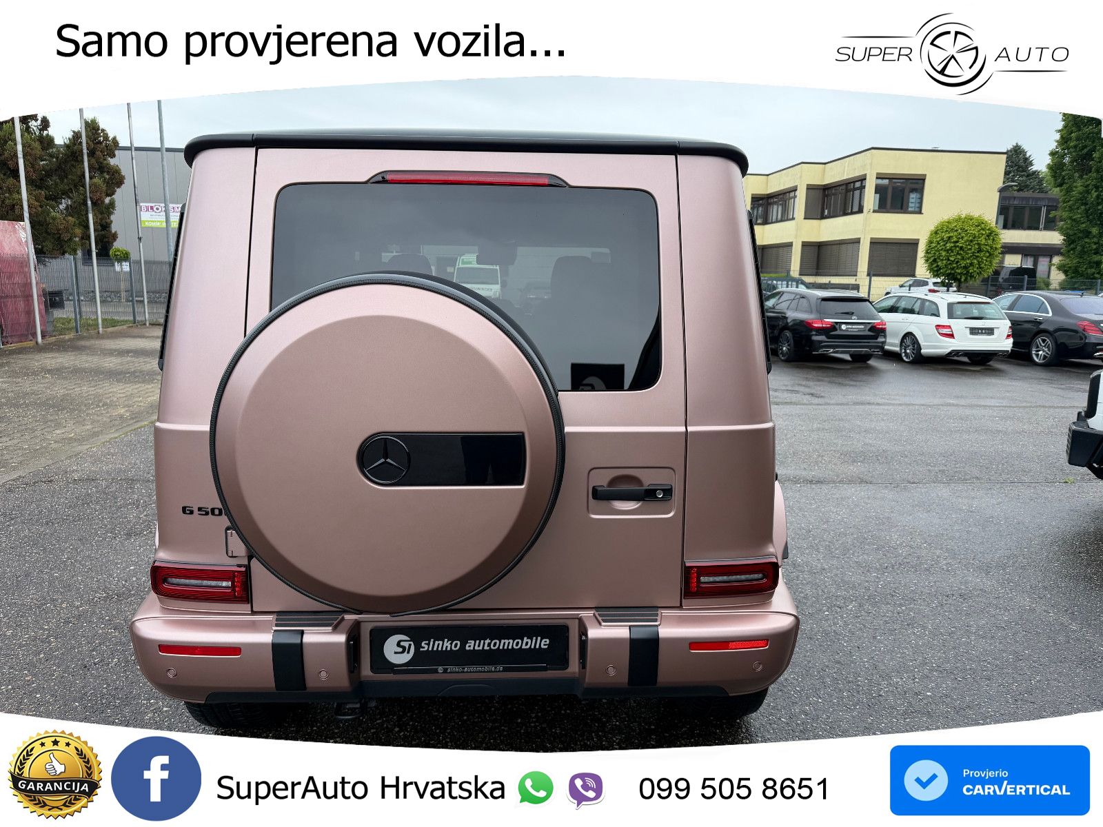 Mercedes G 500 Long V8 (422 KS) 4MATIC 9G-TRONIC LED+GR SJED+ACC