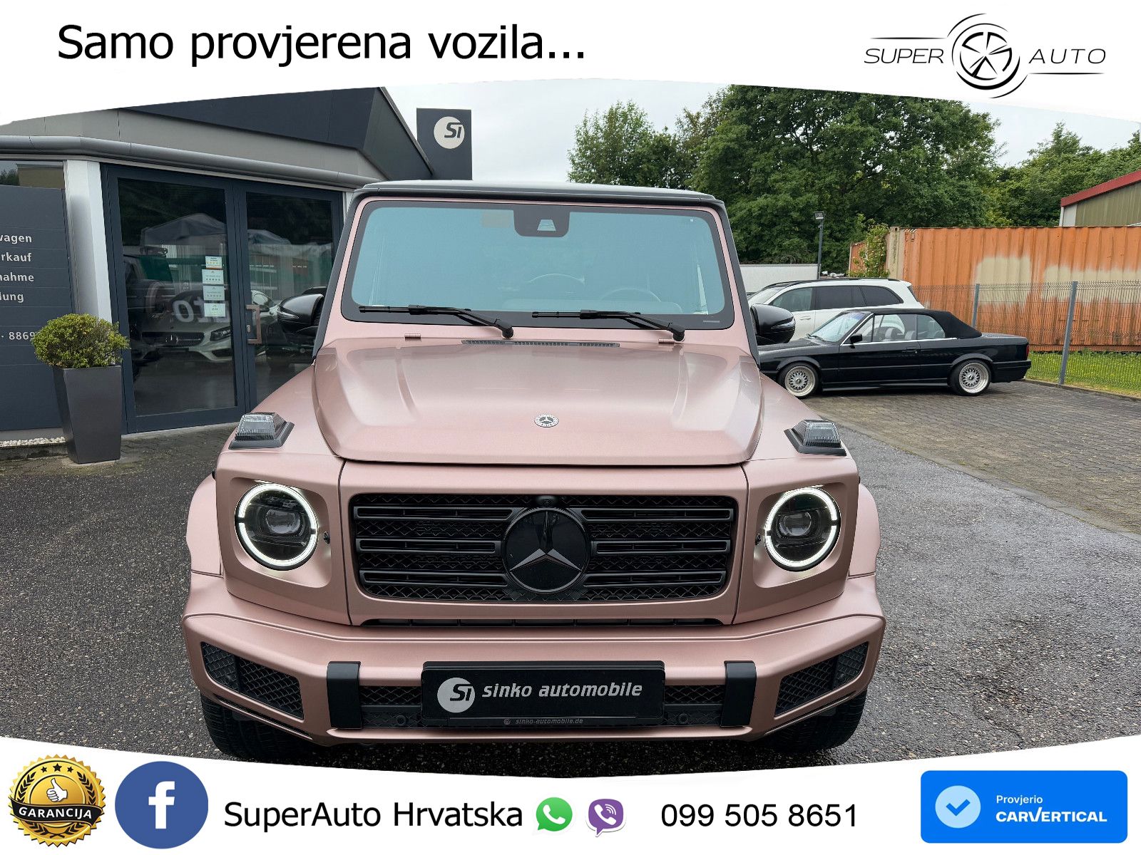 Mercedes G 500 Long V8 (422 KS) 4MATIC 9G-TRONIC LED+GR SJED+ACC