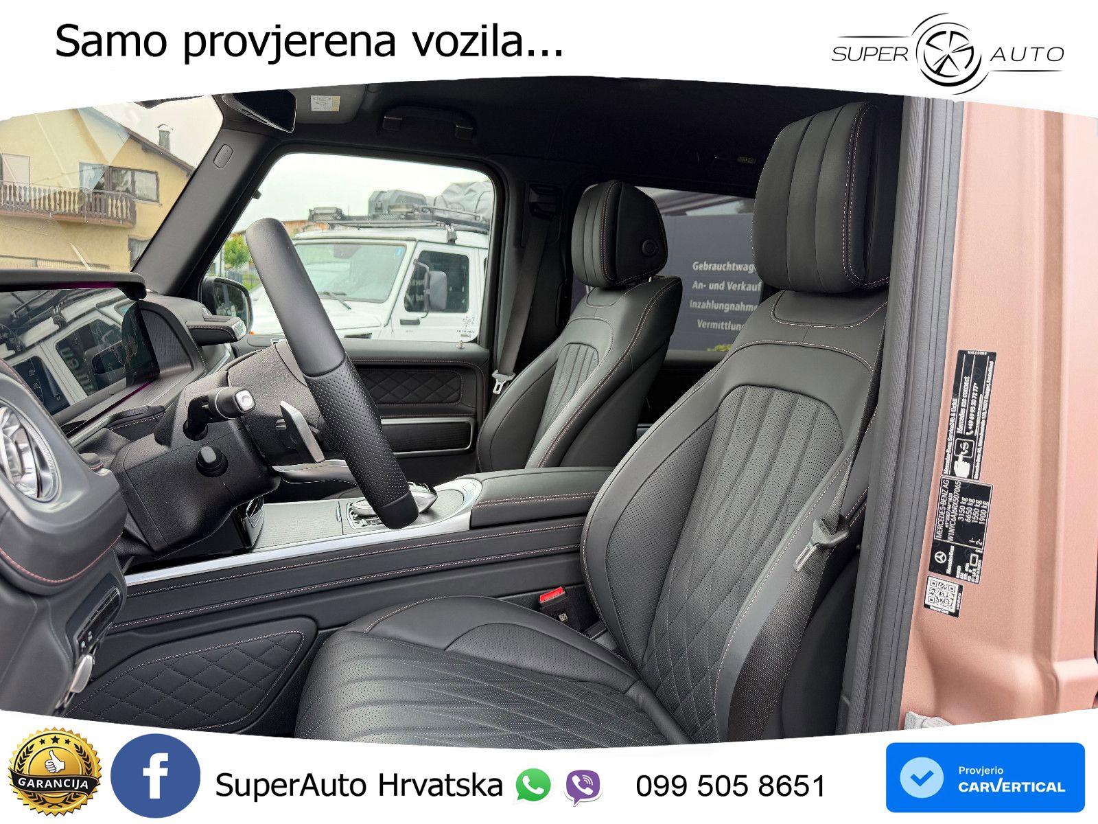 Mercedes G 500 Long V8 (422 KS) 4MATIC 9G-TRONIC LED+GR SJED+ACC