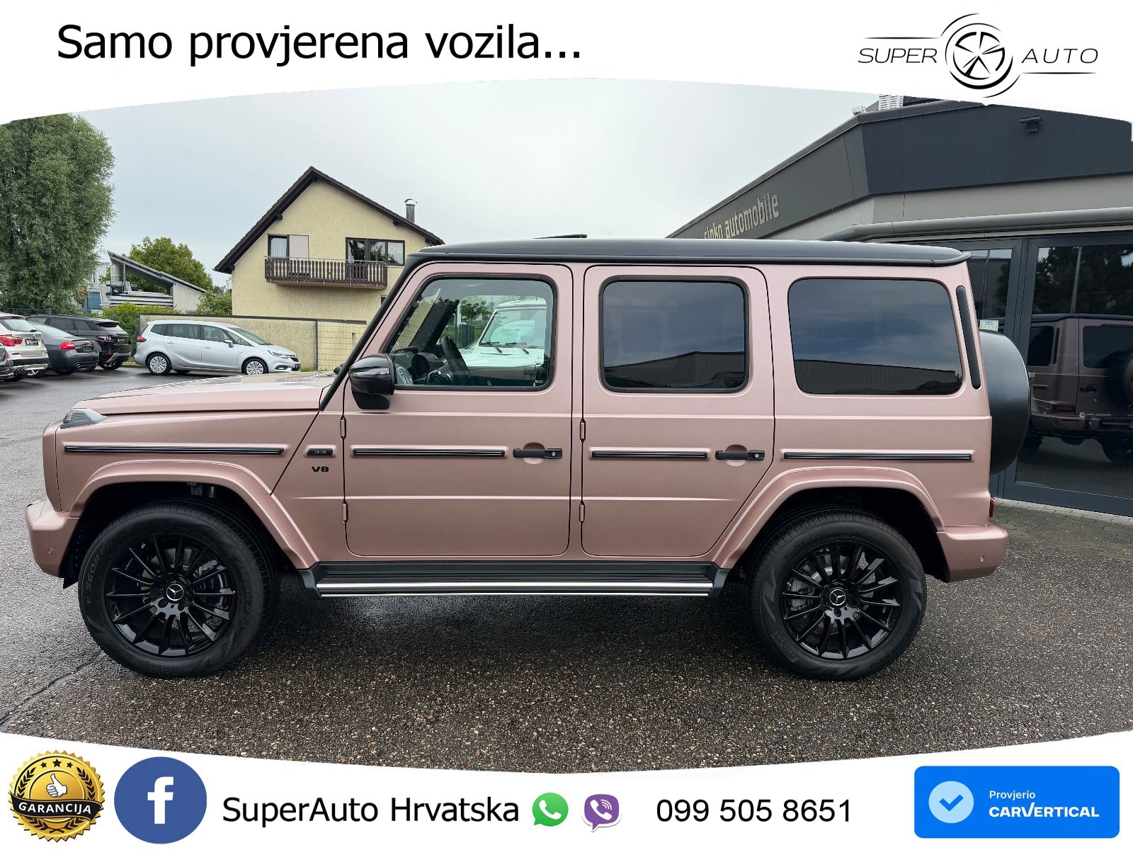 Mercedes G 500 Long V8 (422 KS) 4MATIC 9G-TRONIC LED+GR SJED+ACC