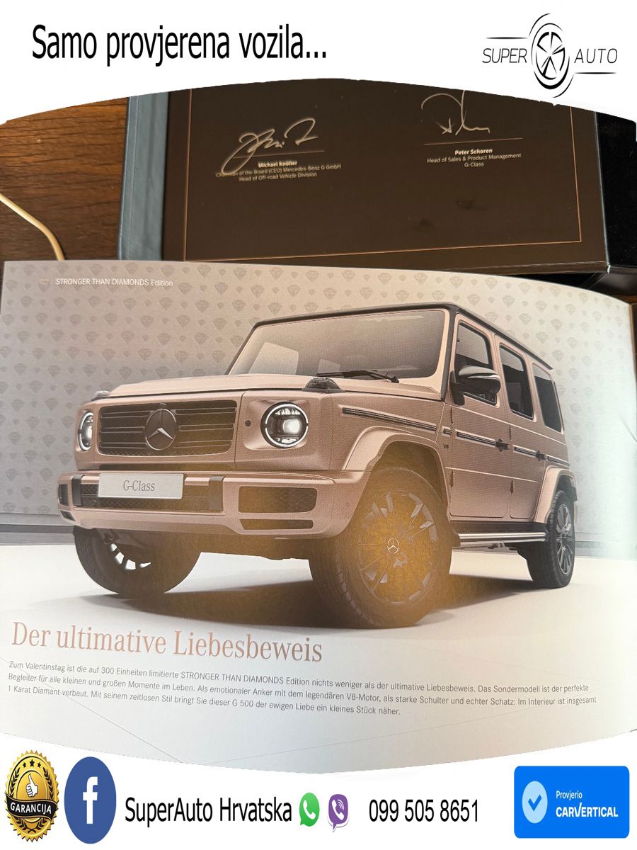Mercedes G 500 Long V8 (422 KS) 4MATIC 9G-TRONIC LED+GR SJED+ACC