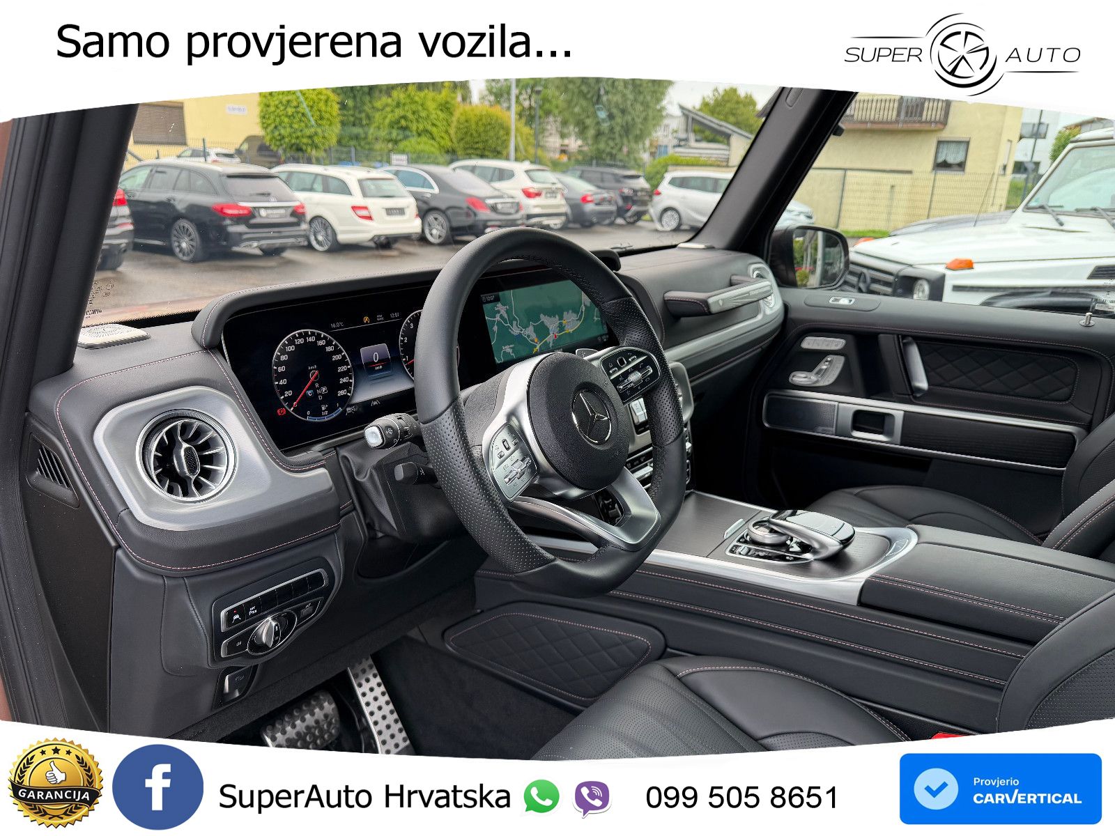 Mercedes G 500 Long V8 (422 KS) 4MATIC 9G-TRONIC LED+GR SJED+ACC