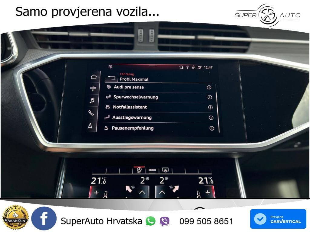 Audi A6 50 TDI V6 (286 KS) quattro tiptronic LED+GR SJED+ACC