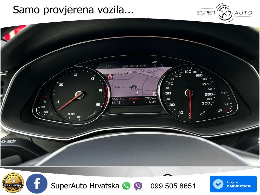 Audi A6 50 TDI V6 (286 KS) quattro tiptronic LED+GR SJED+ACC