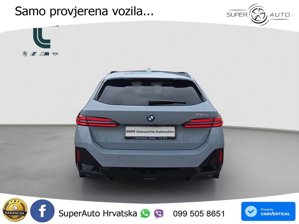 BMW 520d Touring (197 KS) Steptronic M Sport LED+GR SJED+ACC