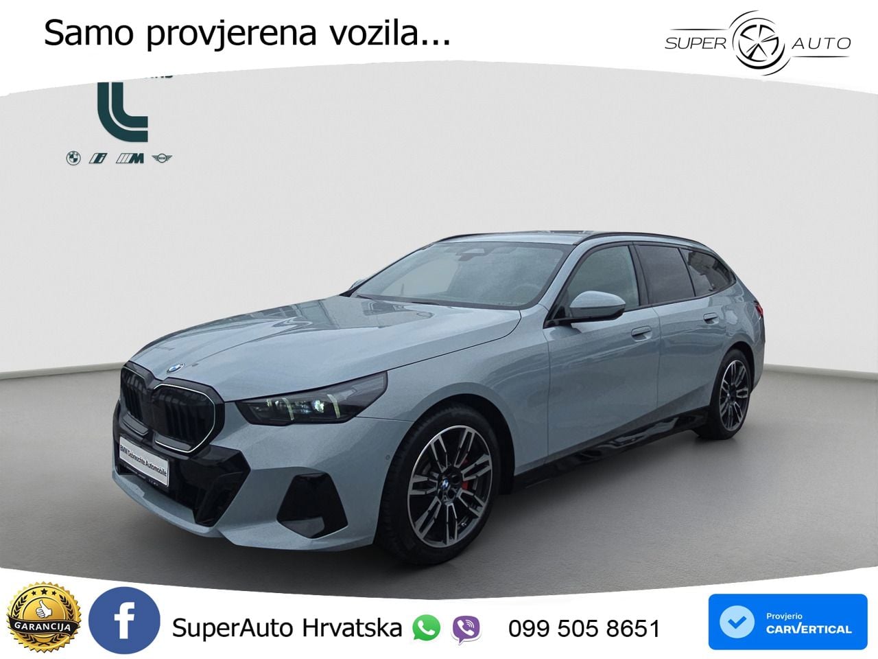 BMW 520d Touring (197 KS) Steptronic M Sport LED+GR SJED+ACC