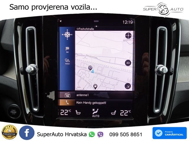 Volvo XC40 2.0 B3 163 KS Automatic LED+GR SJED+ACC