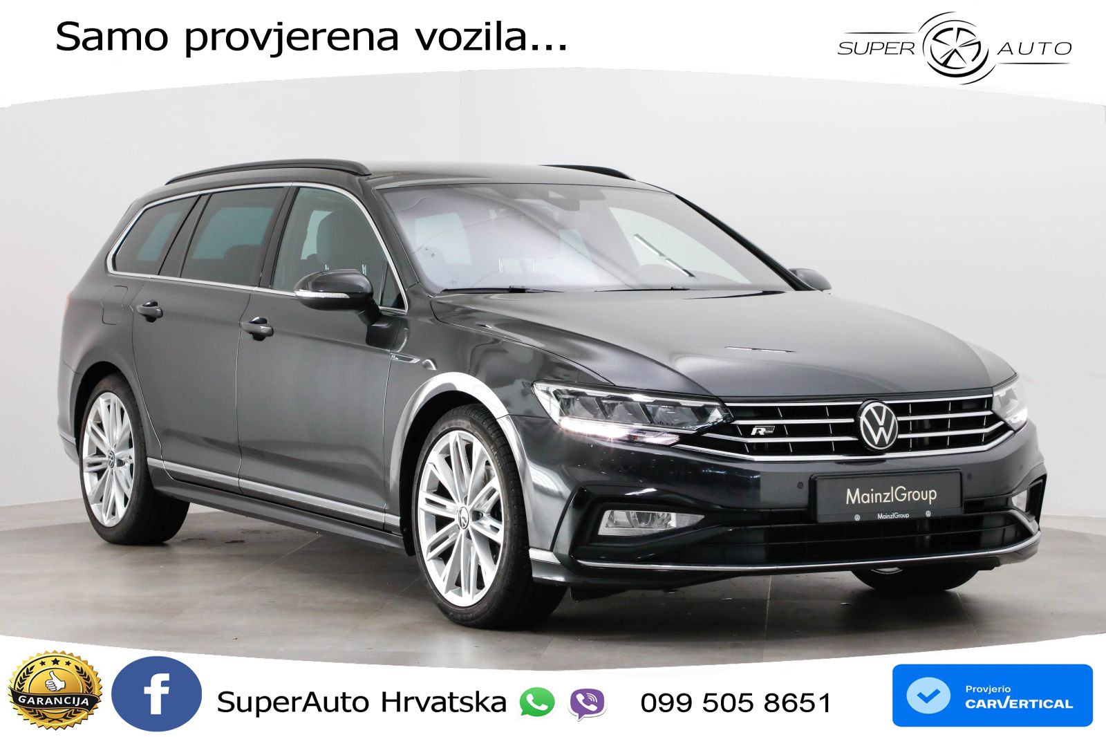 Volkswagen Passat Variant 2.0 TDI (200 KS) 4MOTION DSG R-Line LED+GR SJED+ACC