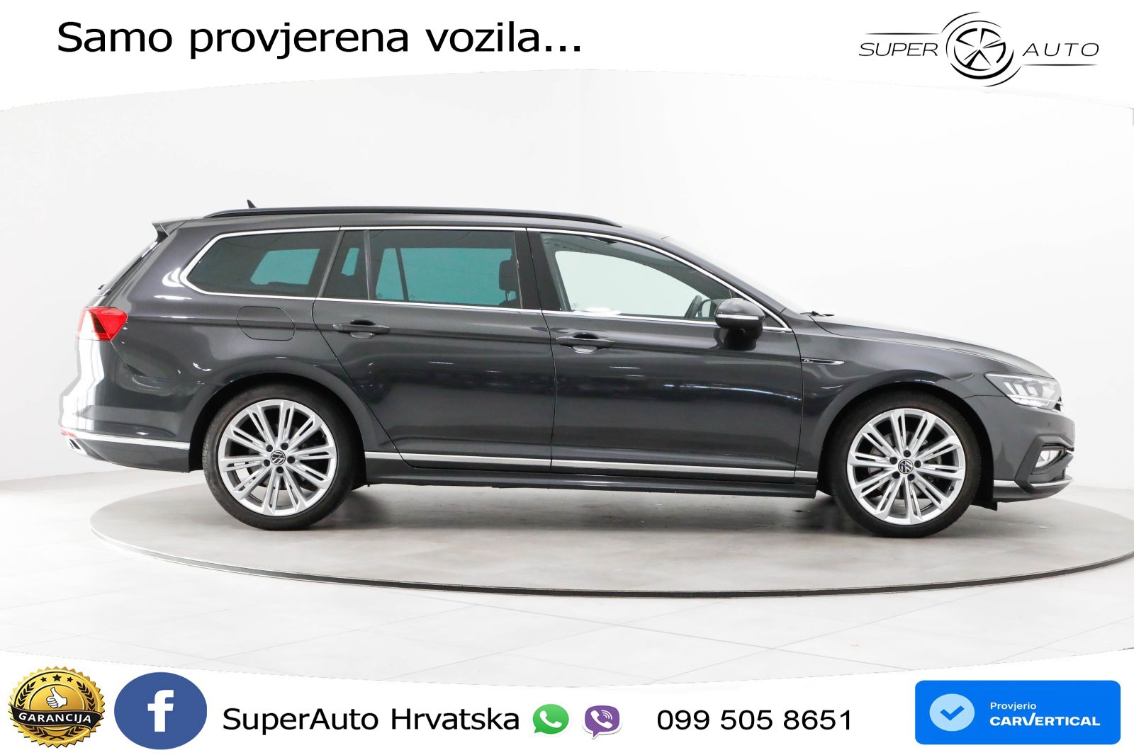 Volkswagen Passat Variant 2.0 TDI (200 KS) 4MOTION DSG R-Line LED+GR SJED+ACC