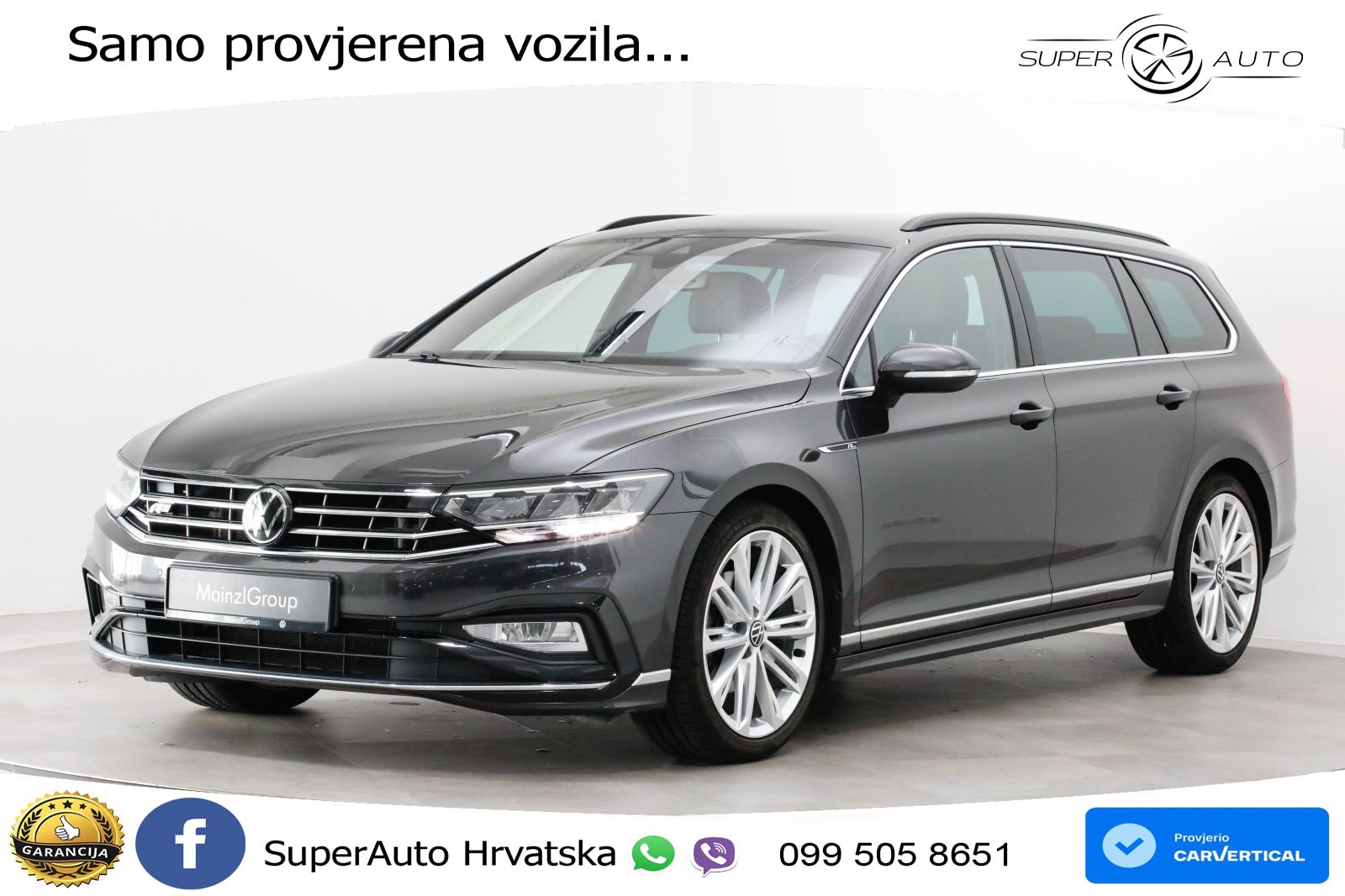 Volkswagen Passat Variant 2.0 TDI (200 KS) 4MOTION DSG R-Line LED+GR SJED+ACC