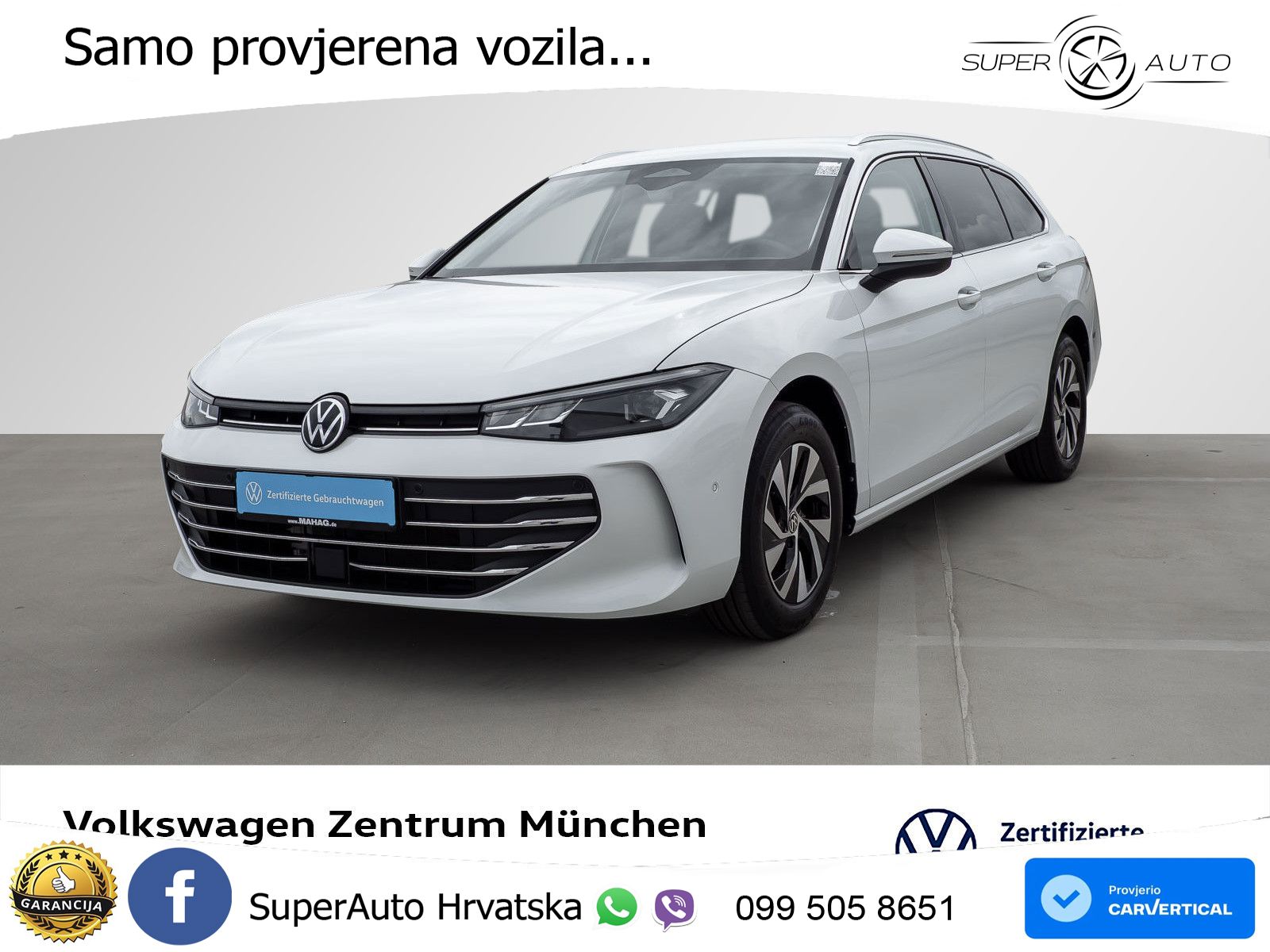 Volkswagen Passat Variant 1.5 eTSI (150 KS) DSG Business LED+GR SJED+ACC