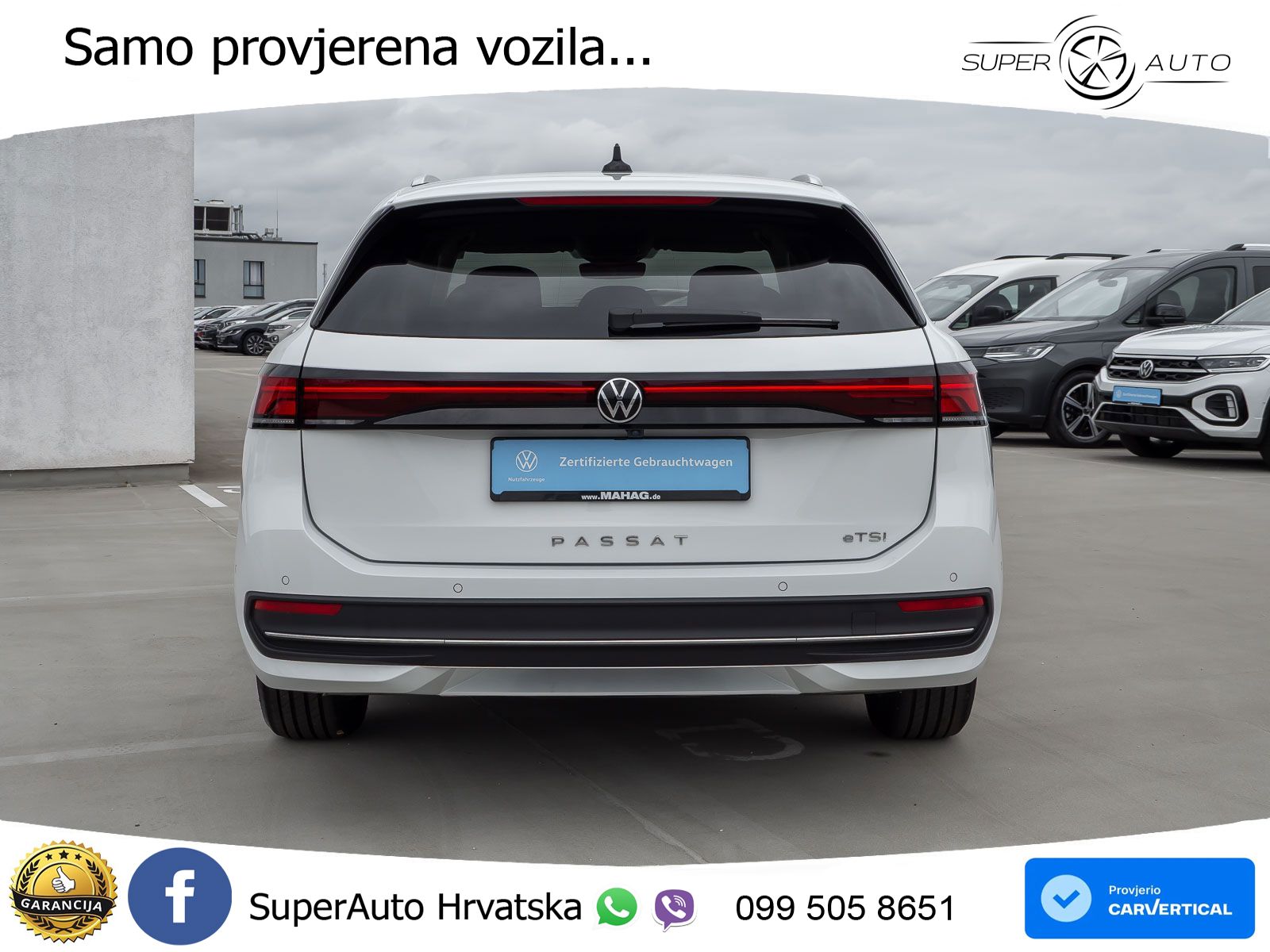 Volkswagen Passat Variant 1.5 eTSI (150 KS) DSG Business LED+GR SJED+ACC