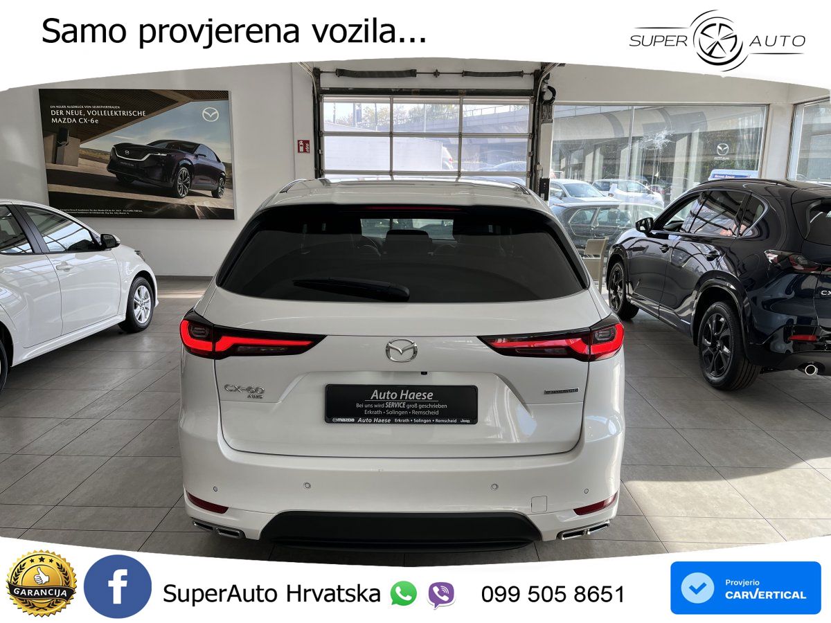 Mazda CX-60 2.5 e-Skyactiv (328 KS) AWD Automatic MATRIX+GR SJED+KAM