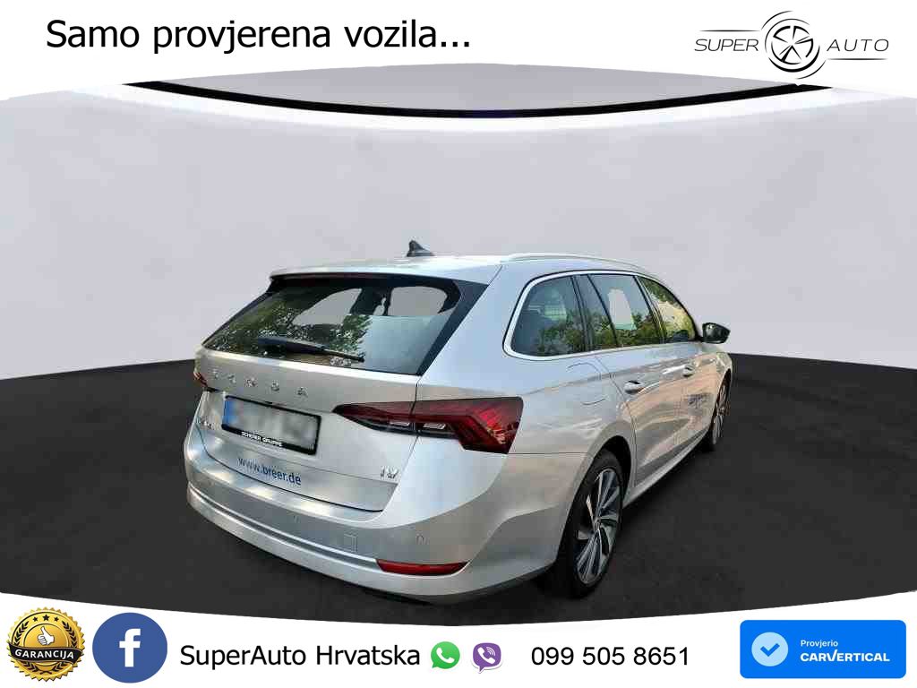 Škoda Octavia Combi iV 1.4 TSI (204 KS) DSG LED+GR SJED+ACC