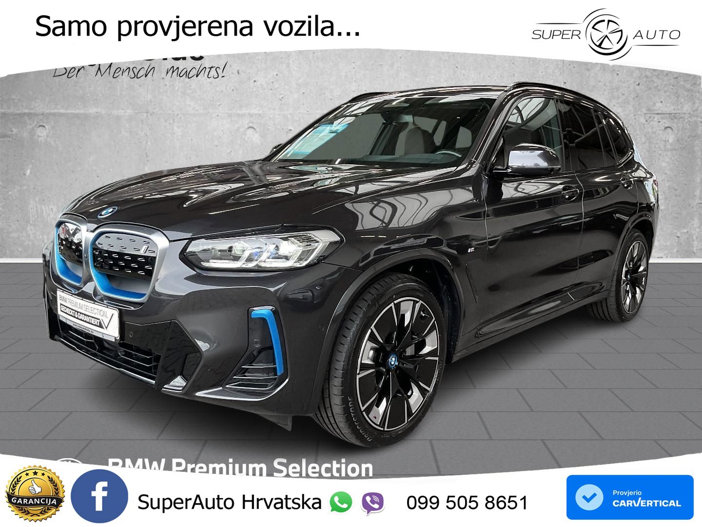 BMW iX3 80 kWh (286 KS)