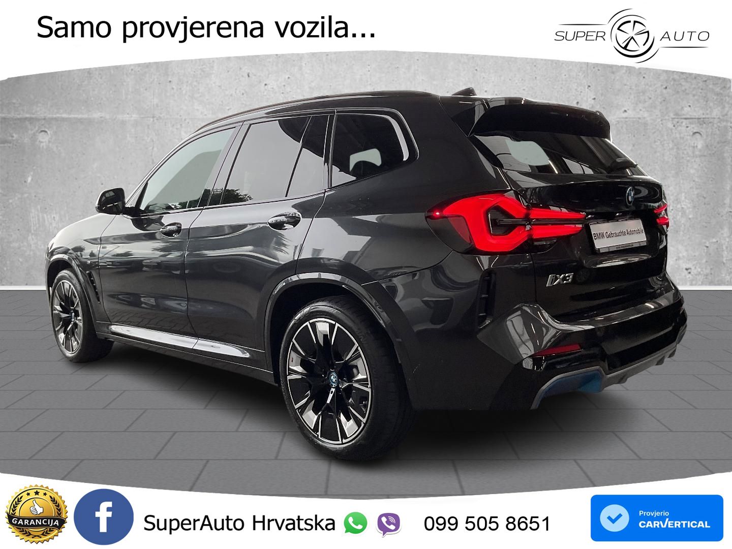 BMW iX3 80 kWh (286 KS)