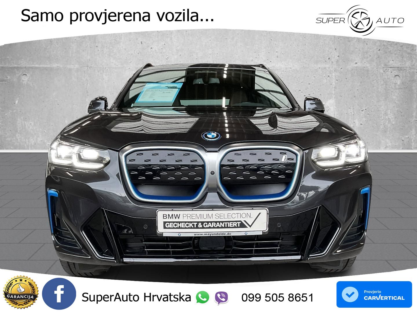 BMW iX3 80 kWh (286 KS)