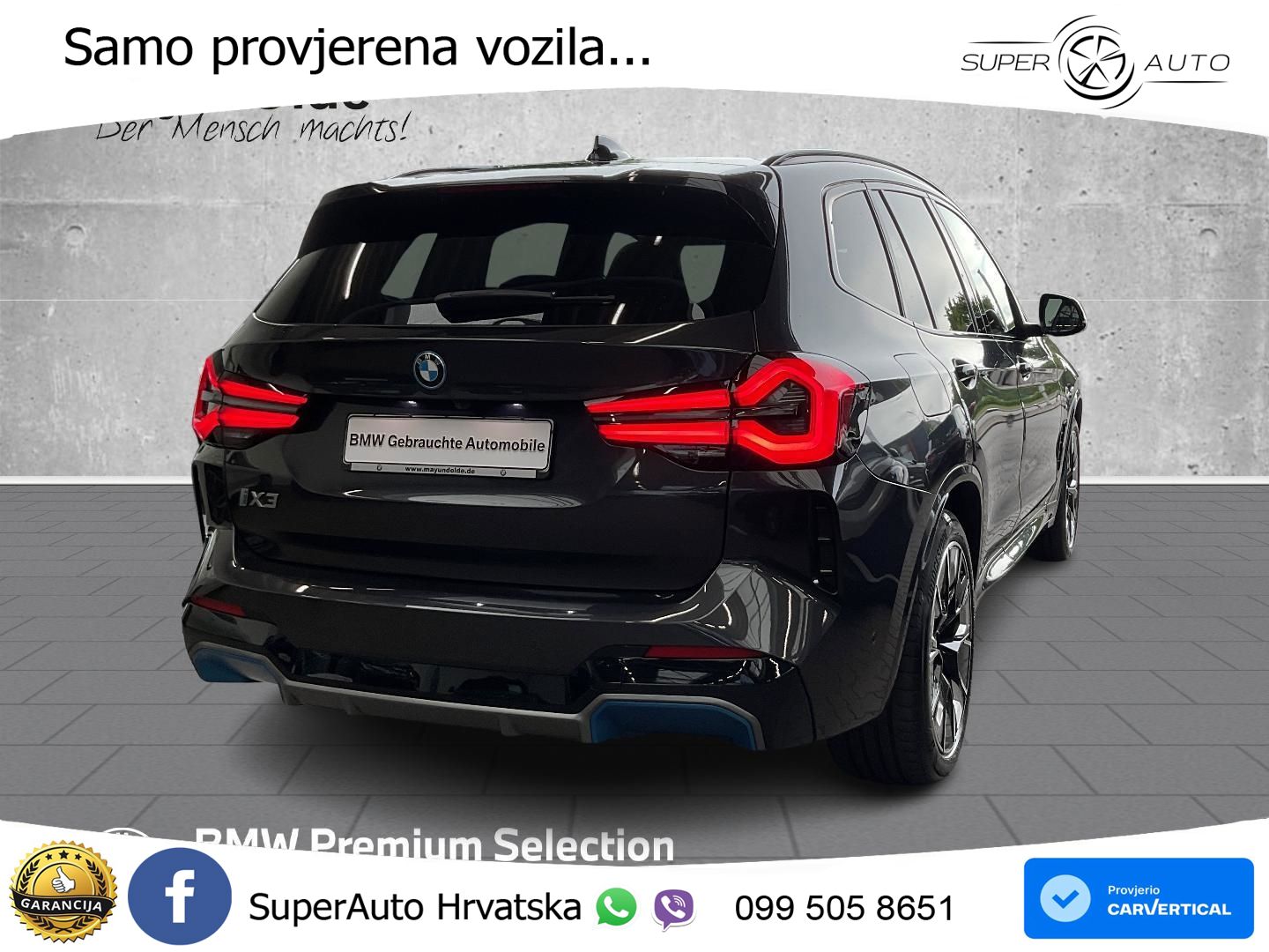 BMW iX3 80 kWh (286 KS)