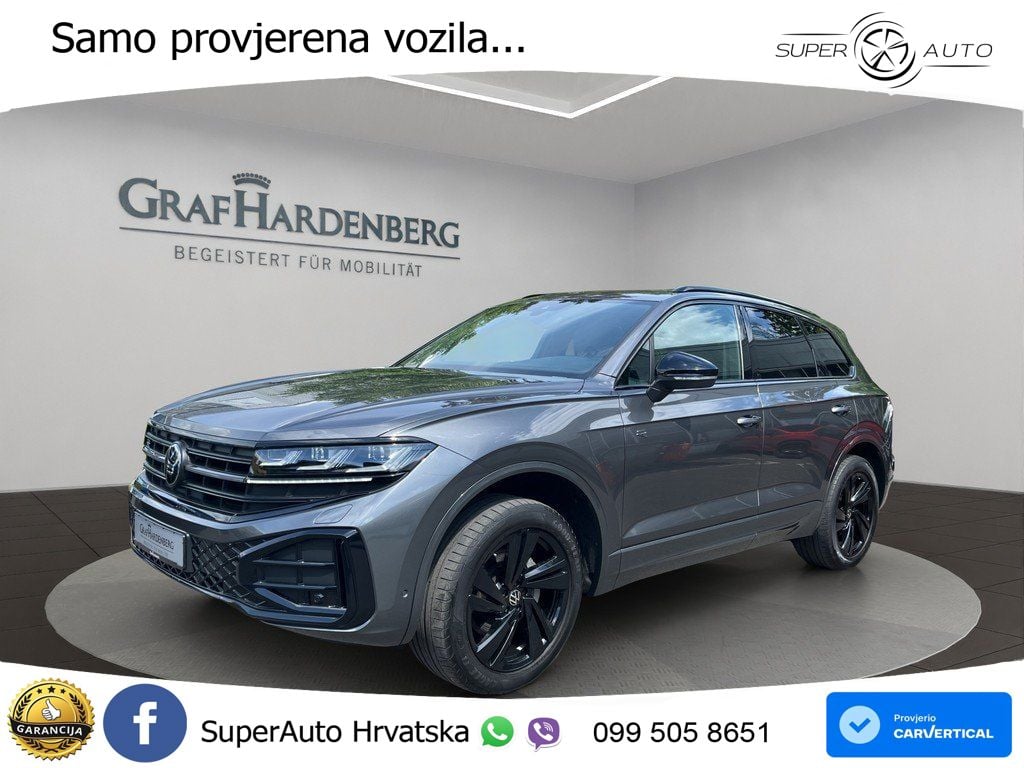 Volkswagen Touareg 3.0 V6 TDI (231 KS) 4MOTION Tiptronic R-Line MATRIX+GR SJED+KAM