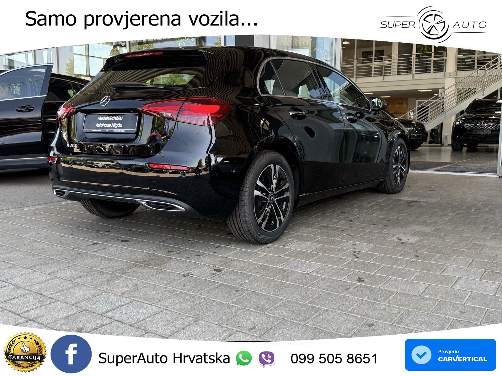Mercedes-Benz A 200 7G-DCT LED+GR SJED+ACC