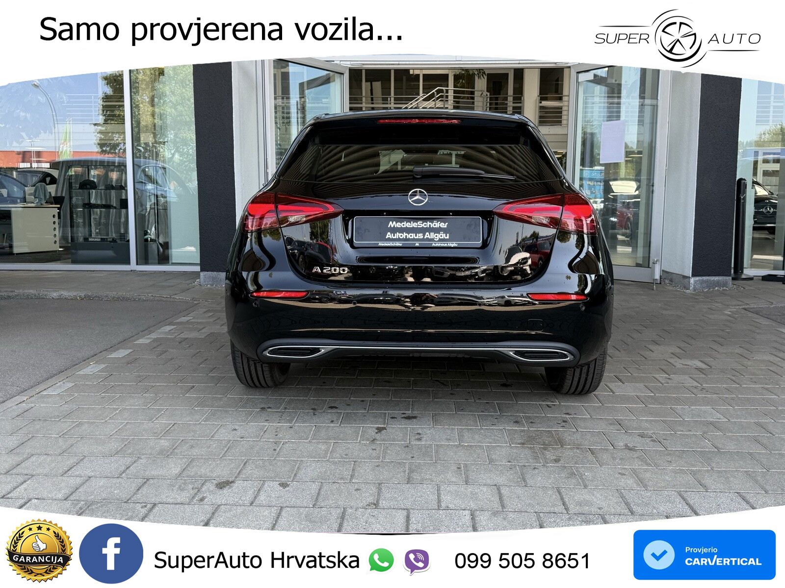Mercedes-Benz A 200 7G-DCT LED+GR SJED+ACC