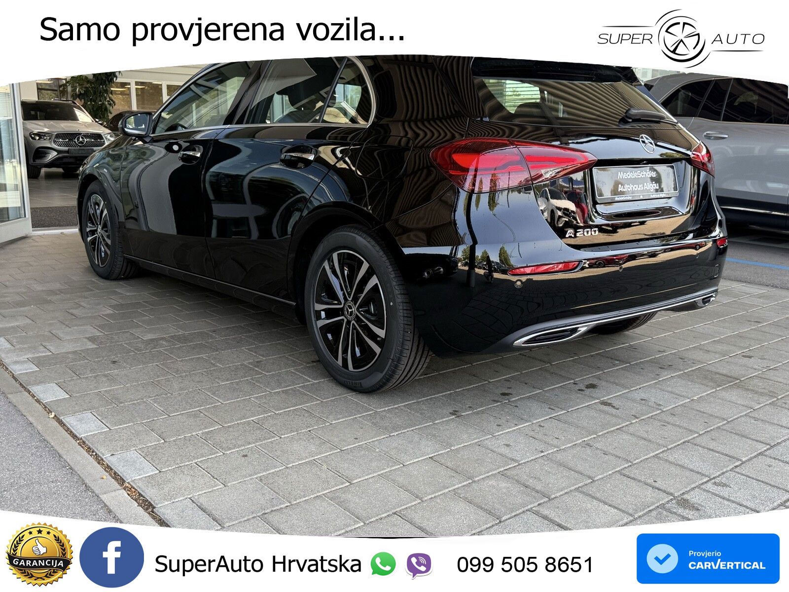 Mercedes-Benz A 200 7G-DCT LED+GR SJED+ACC