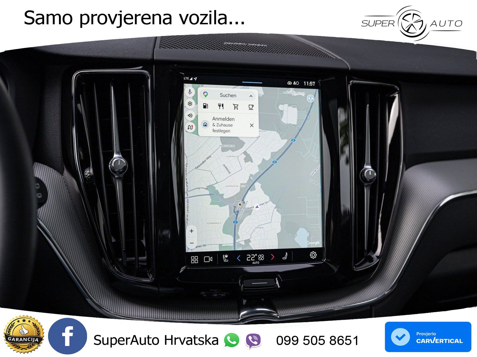 Volvo XC60 B4 Diesel AWD Geartronic LED+GR SJED+ACC