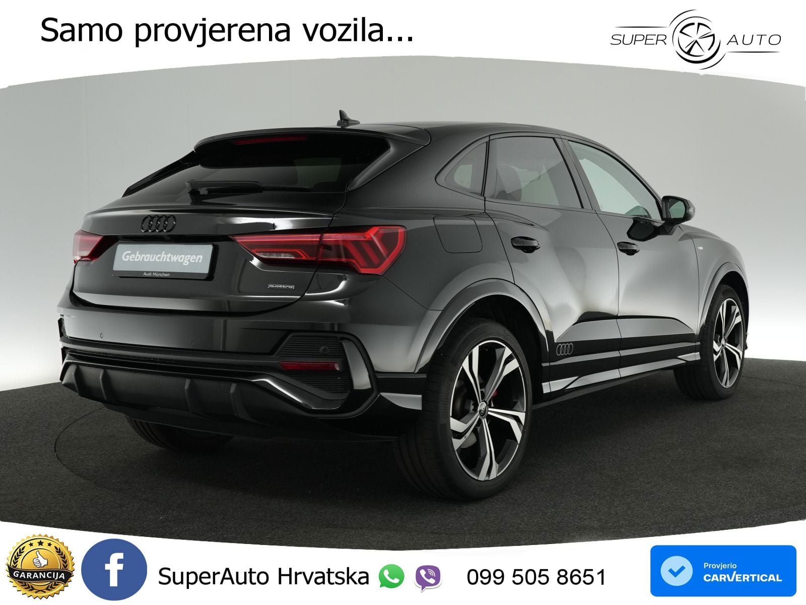 Audi Q3 Sportback 40 TFSI (190 KS) quattro S tronic S line