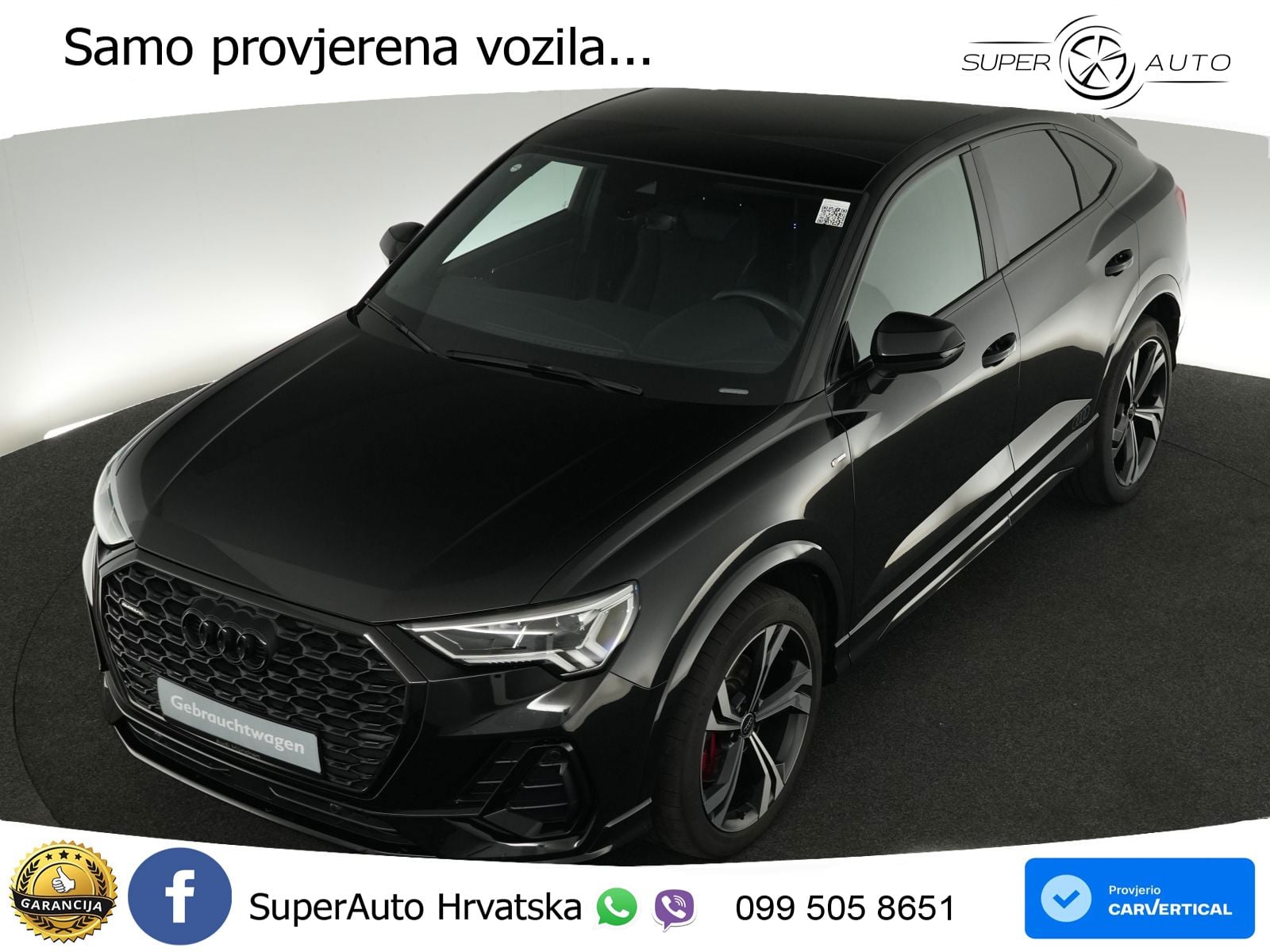 Audi Q3 Sportback 40 TFSI (190 KS) quattro S tronic S line