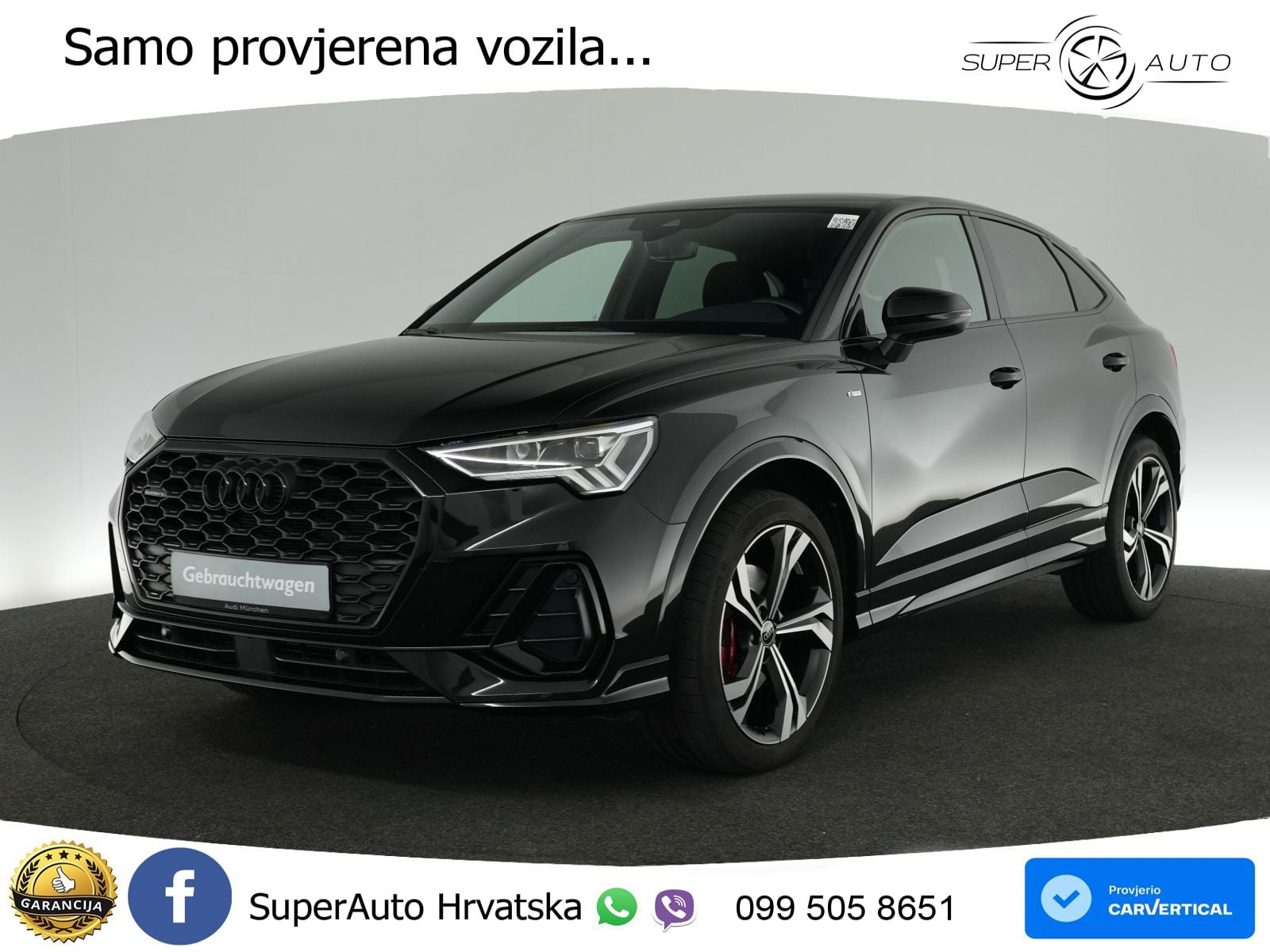 Audi Q3 Sportback 40 TFSI (190 KS) quattro S tronic S line