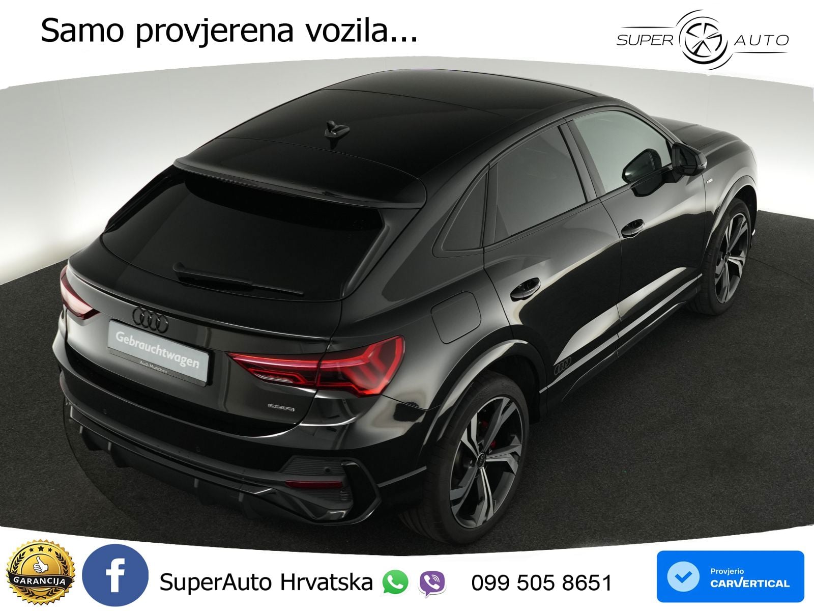 Audi Q3 Sportback 40 TFSI (190 KS) quattro S tronic S line