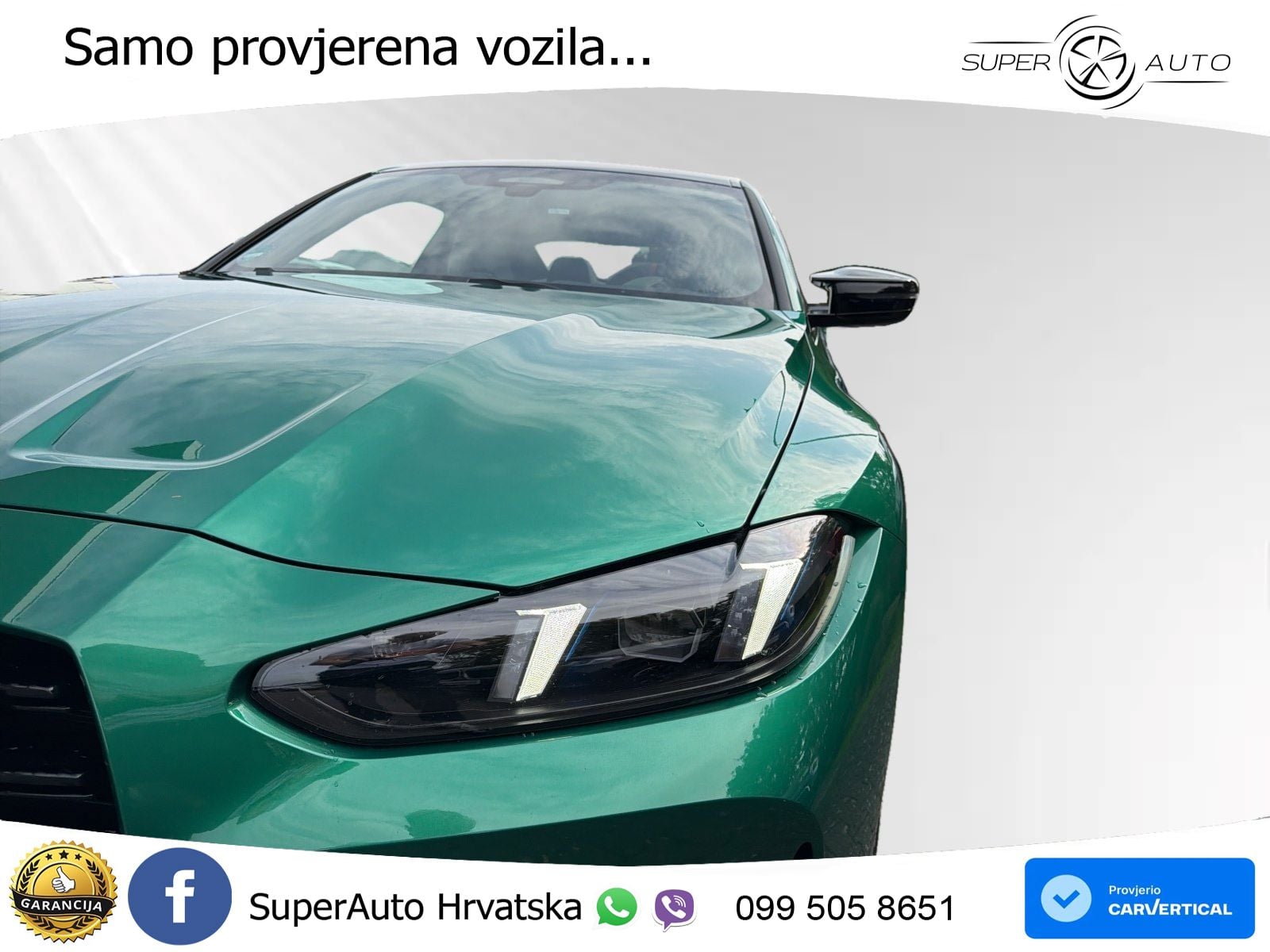 BMW M4 Competition 3.0 (510 KS) Steptronic LED+GR SJED+ACC