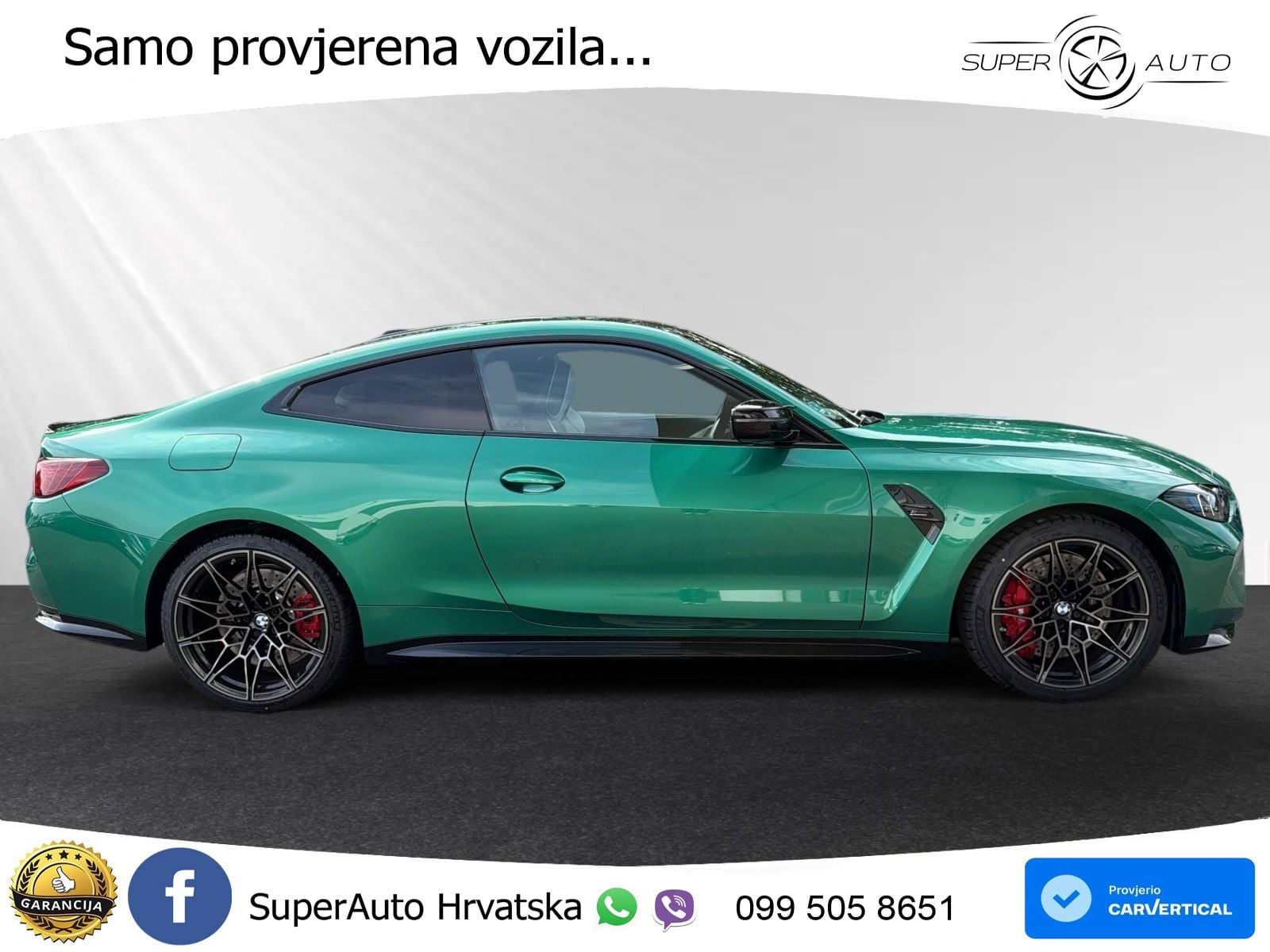BMW M4 Competition 3.0 (510 KS) Steptronic LED+GR SJED+ACC