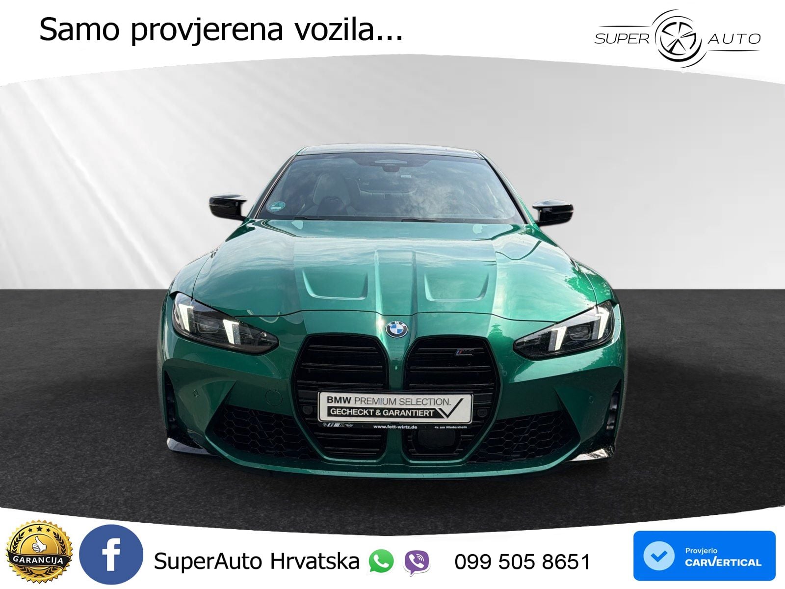 BMW M4 Competition 3.0 (510 KS) Steptronic LED+GR SJED+ACC