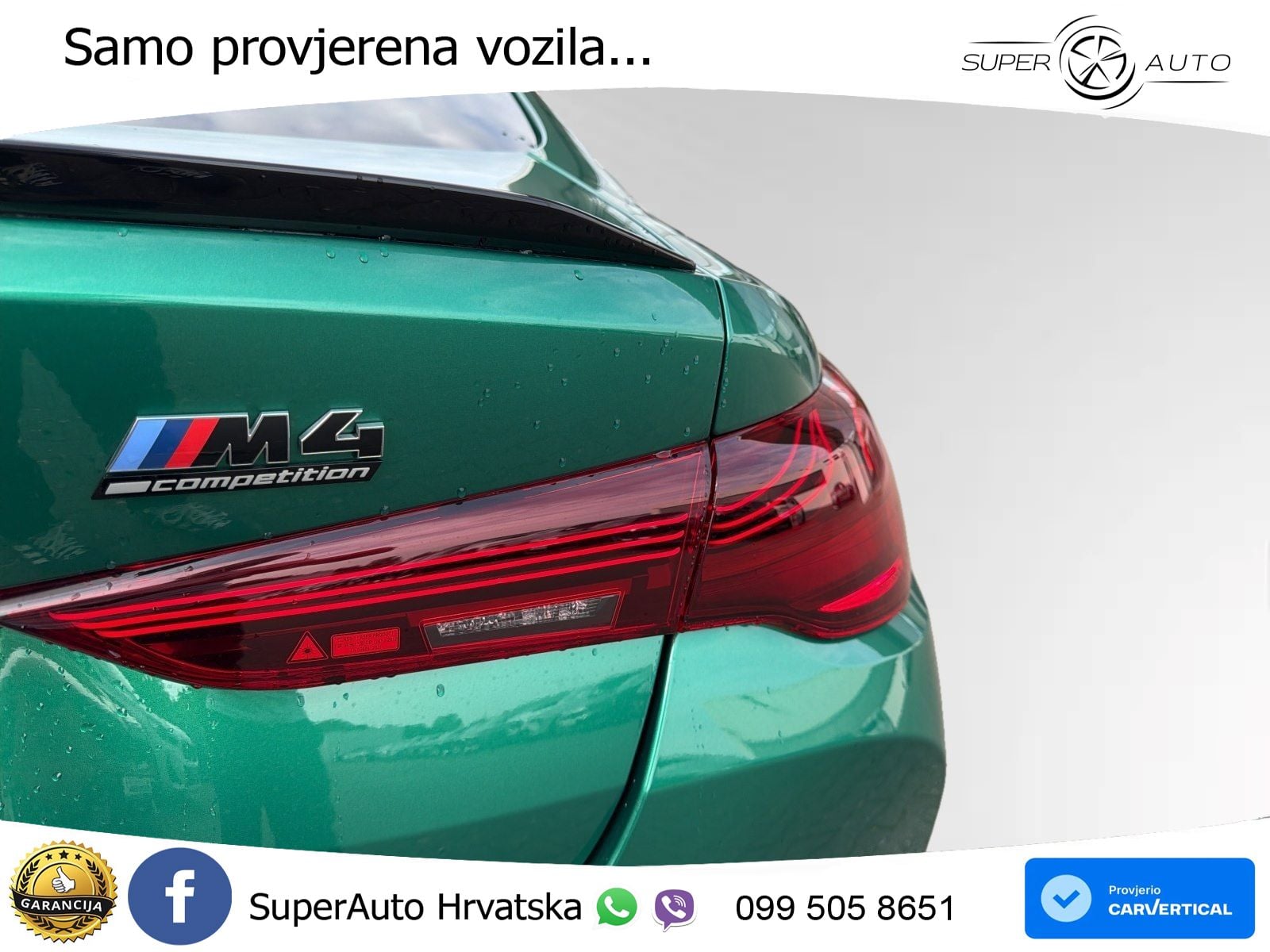 BMW M4 Competition 3.0 (510 KS) Steptronic LED+GR SJED+ACC