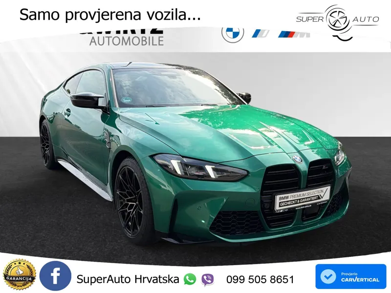 BMW M4 Competition 3.0 (510 KS) Steptronic LED+GR SJED+ACC