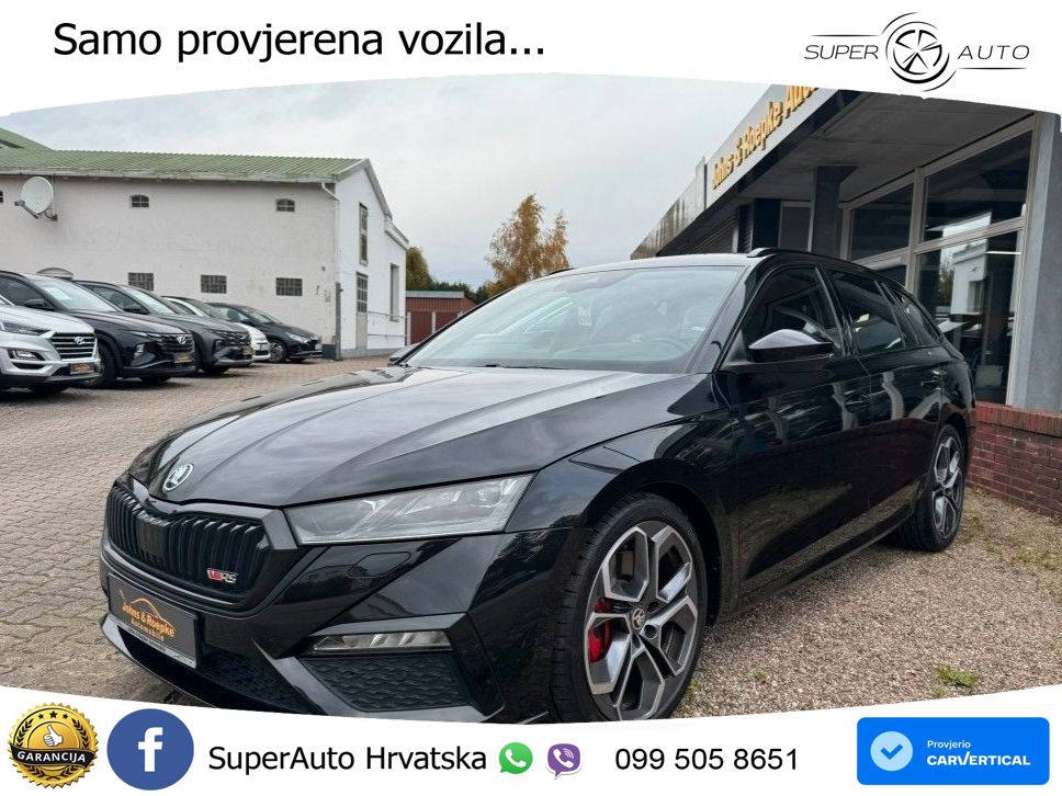 Škoda Octavia Combi RS 2.0 TSI (245 KS) DSG LED+GR SJED+ACC