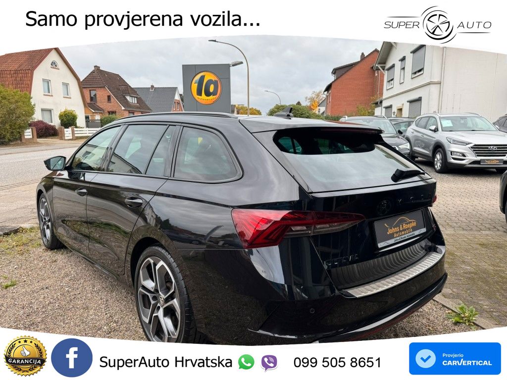 Škoda Octavia Combi RS 2.0 TSI (245 KS) DSG LED+GR SJED+ACC