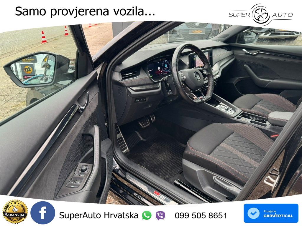 Škoda Octavia Combi RS 2.0 TSI (245 KS) DSG LED+GR SJED+ACC