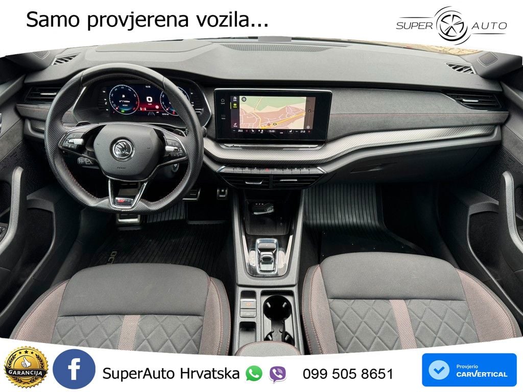 Škoda Octavia Combi RS 2.0 TSI (245 KS) DSG LED+GR SJED+ACC