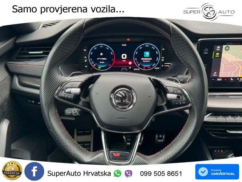 Škoda Octavia Combi RS 2.0 TSI (245 KS) DSG LED+GR SJED+ACC