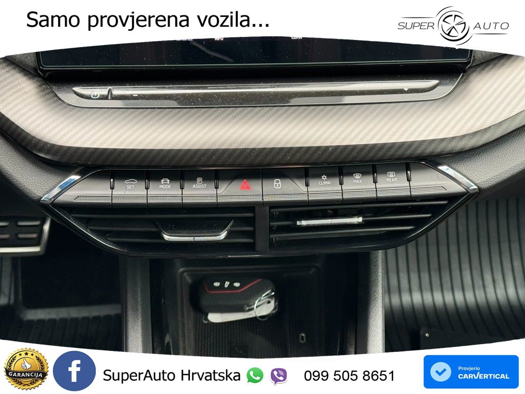 Škoda Octavia Combi RS 2.0 TSI (245 KS) DSG LED+GR SJED+ACC