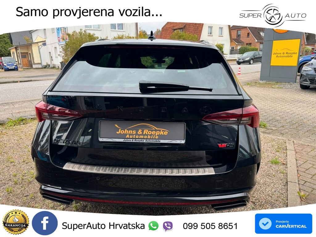 Škoda Octavia Combi RS 2.0 TSI (245 KS) DSG LED+GR SJED+ACC