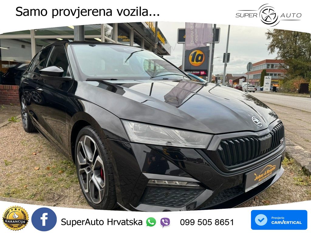 Škoda Octavia Combi RS 2.0 TSI (245 KS) DSG LED+GR SJED+ACC