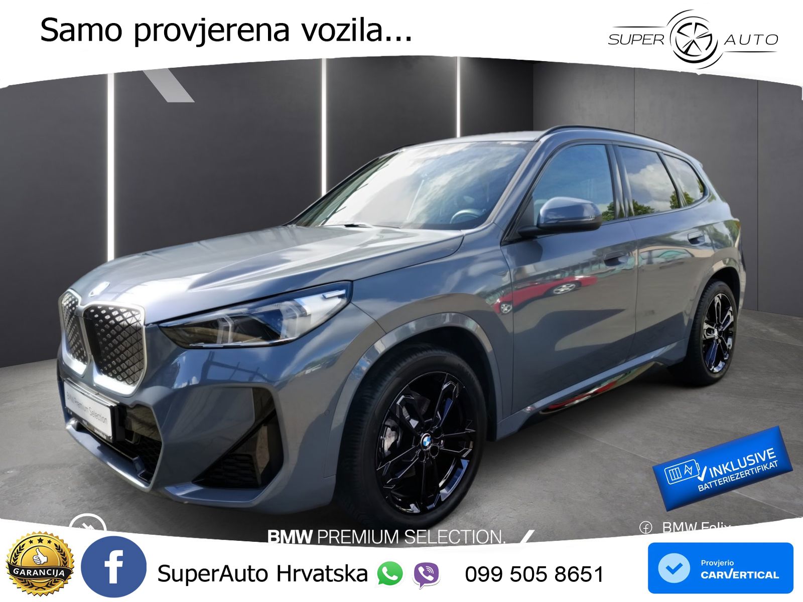 BMW iX1 66.5 kWh (204 KS) eDrive20 M Sport