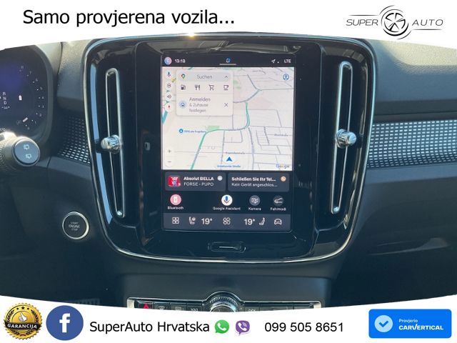 Volvo XC40 2.0 B4 AWD 197 KS Automatic ACC+GR SJED+360+PANO