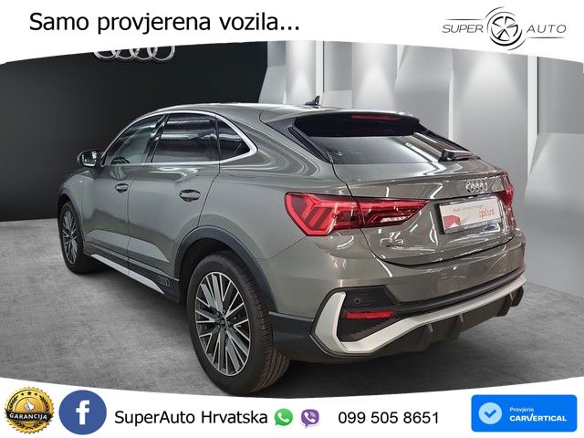 Audi Q3 II Sportback 45 TFSI (245 KS) quattro S tronic S line LED+GR SJED+ACC