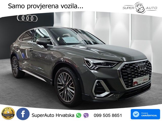 Audi Q3 II Sportback 45 TFSI (245 KS) quattro S tronic S line LED+GR SJED+ACC