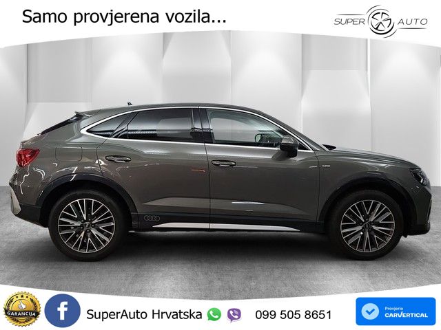 Audi Q3 II Sportback 45 TFSI (245 KS) quattro S tronic S line LED+GR SJED+ACC